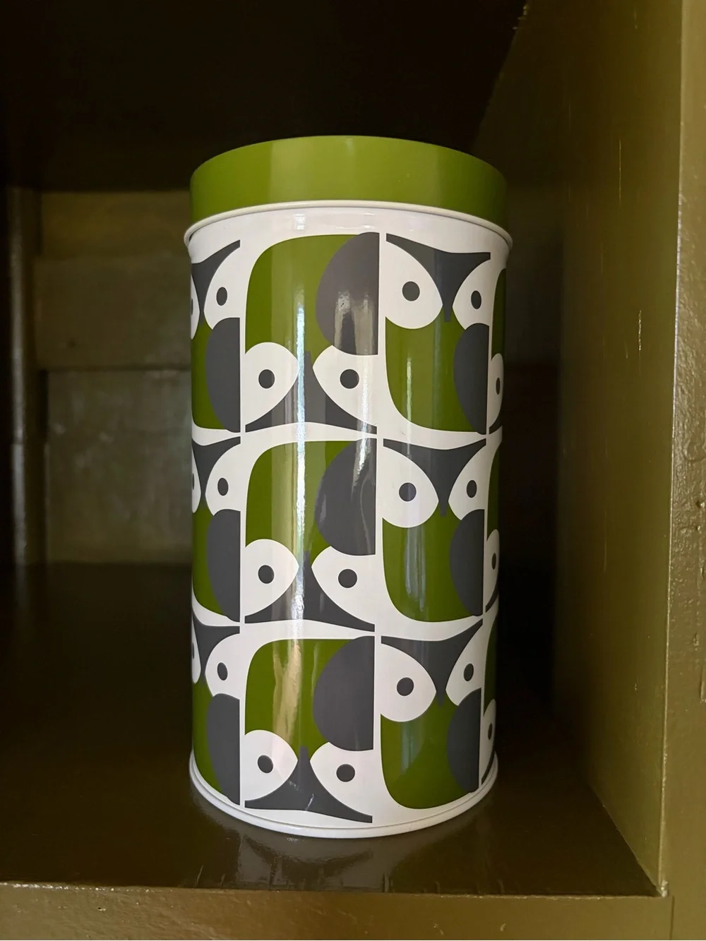 Orla Kiely Owl Storage Canister